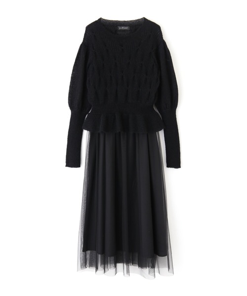 JILL STUART(ジルスチュアート)の「マディシンセットワンピース(ワンピース・レディース・ブラック/ライトグリーン・2)」の21枚目の写真