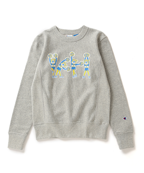 Champion(チャンピオン)の「◎CHAMPION×BEAMS BOY / UCLA リバースウィーブ クルー(スウェット・レディース・グレー/ネイビー/ホワイト・SMALL)」の8枚目の写真