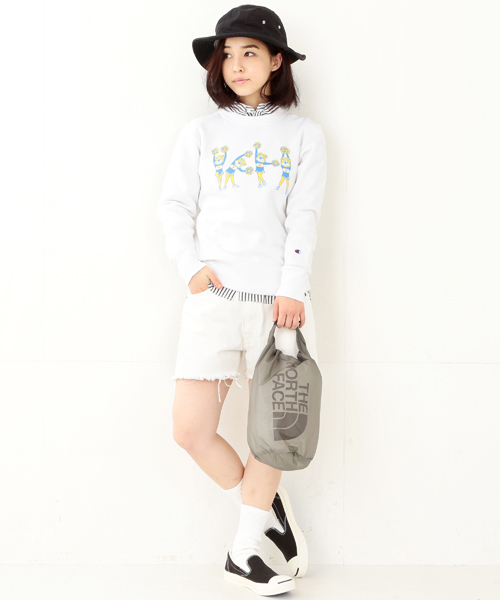 Champion(チャンピオン)の「◎CHAMPION×BEAMS BOY / UCLA リバースウィーブ クルー(スウェット・レディース・グレー/ネイビー/ホワイト・SMALL)」の14枚目の写真