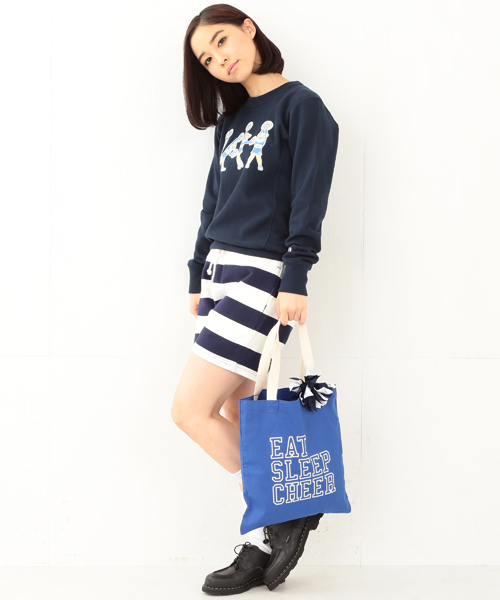 Champion(チャンピオン)の「◎CHAMPION×BEAMS BOY / UCLA リバースウィーブ クルー(スウェット・レディース・グレー/ネイビー/ホワイト・SMALL)」の10枚目の写真