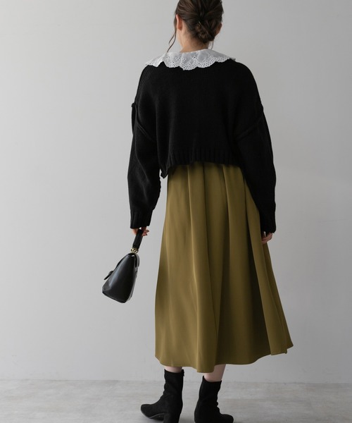 Edit Sheen（エディットシーン）の「デザインカラーブラウス（シャツ/ブラウス・レディース・ホワイト・MEDIUM）」の6枚目の写真