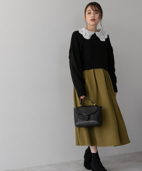 Edit Sheen（エディットシーン）の「デザインカラーブラウス（シャツ/ブラウス・レディース・ホワイト・MEDIUM）」の5枚目の写真