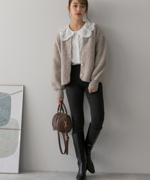 Edit Sheen（エディットシーン）の「デザインカラーブラウス（シャツ/ブラウス・レディース・ホワイト・MEDIUM）」の17枚目の写真