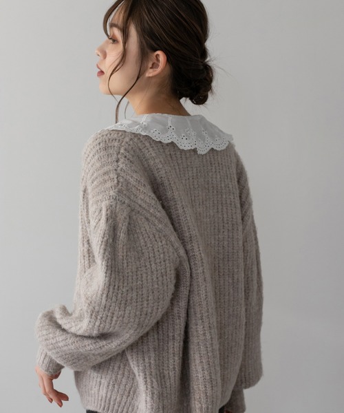 Edit Sheen（エディットシーン）の「デザインカラーブラウス（シャツ/ブラウス・レディース・ホワイト・MEDIUM）」の16枚目の写真