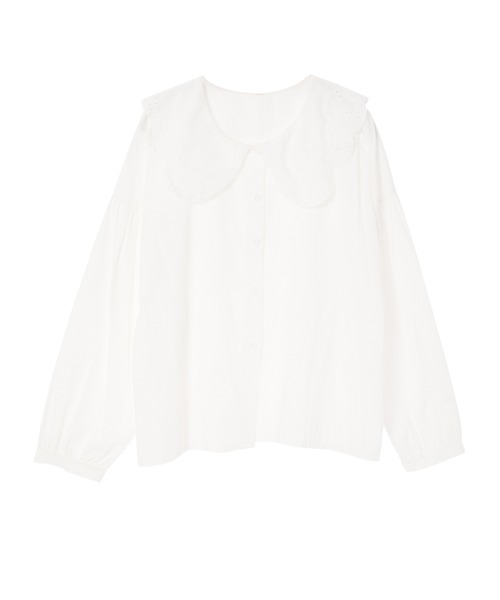 Edit Sheen（エディットシーン）の「デザインカラーブラウス（シャツ/ブラウス・レディース・ホワイト・MEDIUM）」の22枚目の写真