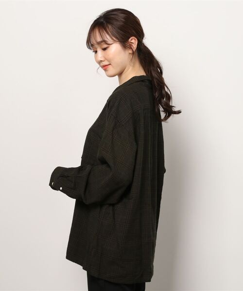 EEL（イール）の「EEL/イール　トンボシャツ　TONBO SHIRTS（シャツ/ブラウス・メンズ・ブラウン・L）」の3枚目の写真