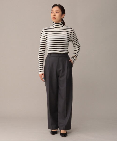 UNTITLED（アンタイトル）の「◇ミルドサキソニーワイドパンツ（その他