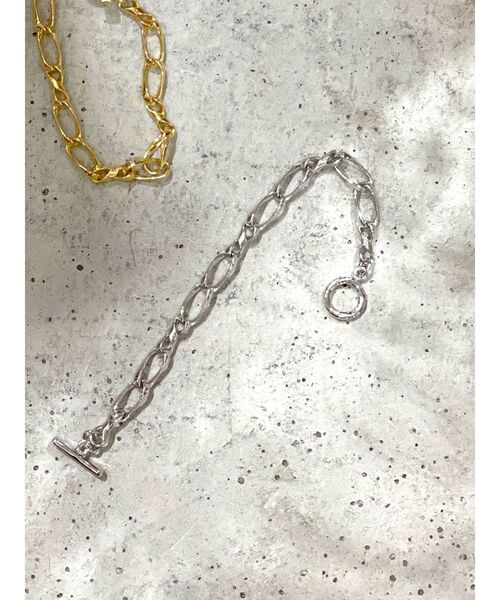 Ungrid（アングリッド）の「チェーンブレス（ブレスレット・レディース・シルバー/ゴールド・FREE）」の2枚目の写真