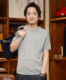 KATHARINE HAMNETT LONDON  | 【LAB】 ORGANIC HIGAGE PULLOVER / LABオーガニックハイゲージプルオーバーニット(ニット/セーター)