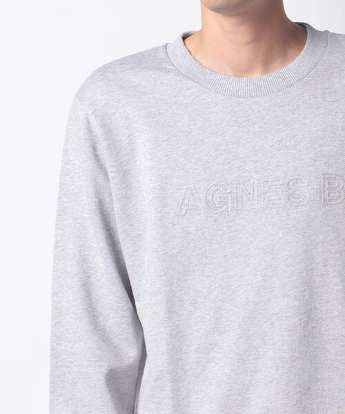 アニエスb カレッジ風ロゴスウェット トレーナー sweatshirt アニエスb カレッジ風ロゴスウェット トレーナー sweatshirt