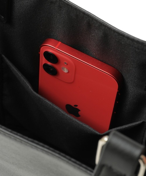 UNION STATION（ユニオンステーション）の「【コインケース付き】2WAYヴィンテージ調スクエアミニショルダーバッグ（トートバッグ・メンズ・ブラック/ブラック系その他・FREE）」の9枚目の写真