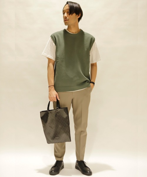 UNION STATION（ユニオンステーション）の「【コインケース付き】2WAYヴィンテージ調スクエアミニショルダーバッグ（トートバッグ・メンズ・ブラック/ブラック系その他・FREE）」の13枚目の写真