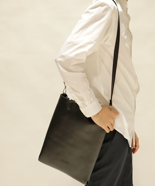 UNION STATION（ユニオンステーション）の「【コインケース付き】2WAYヴィンテージ調スクエアミニショルダーバッグ（トートバッグ・メンズ・ブラック/ブラック系その他・FREE）」の16枚目の写真