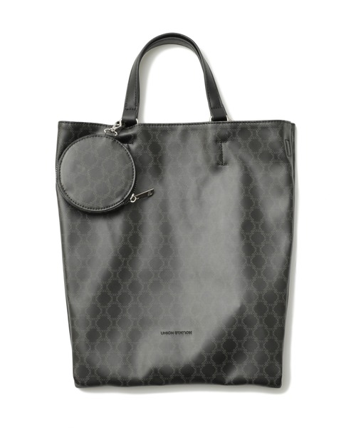 UNION STATION（ユニオンステーション）の「【コインケース付き】2WAYヴィンテージ調スクエアミニショルダーバッグ（トートバッグ・メンズ・ブラック/ブラック系その他・FREE）」の17枚目の写真