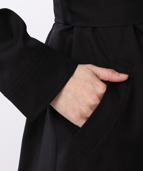 DRESKIP(ドレスキップ)の「◆【通勤/セレモニー】防花粉トレンチコート(トレンチコート・レディース・ブラック/ベージュ/ライトグリーン・02/03/04)」の9枚目の写真