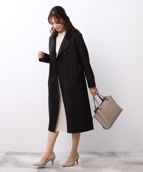 DRESKIP(ドレスキップ)の「◆【通勤/セレモニー】防花粉トレンチコート(トレンチコート・レディース・ブラック/ベージュ/ライトグリーン・02/03/04)」の16枚目の写真