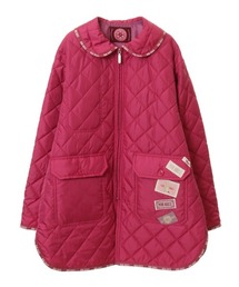 ピンクハウス サークル タグ パッチワーク ナイロン コート ピンクハウス サークル タグ パッチワーク ナイロン コート ピンク