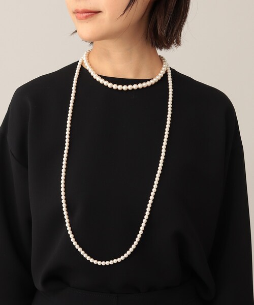 UNTITLED（アンタイトル）の「◆フェイクパールネックレス（ネックレス・レディース・アイボリー・00）」の9枚目の写真