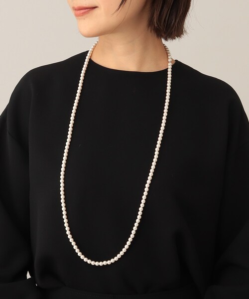 UNTITLED（アンタイトル）の「◆フェイクパールネックレス（ネックレス・レディース・アイボリー・00）」の12枚目の写真