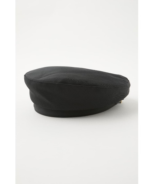 MOUSSY(マウジー)の「CANVAS ベレー(ハンチング/ベレー帽・レディース・ブラック/ベージュ・FREE)」の9枚目の写真