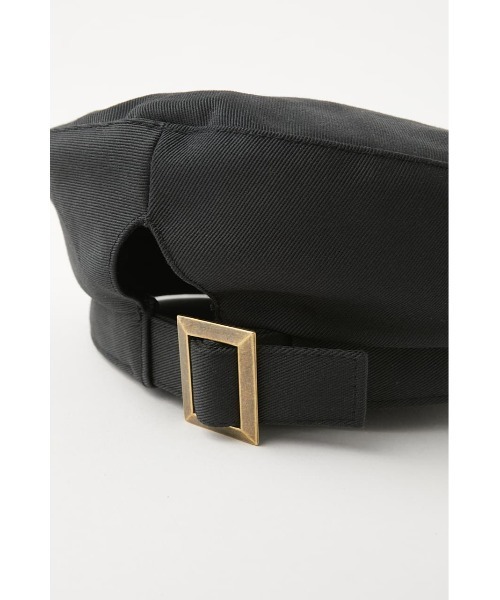 MOUSSY(マウジー)の「CANVAS ベレー(ハンチング/ベレー帽・レディース・ブラック/ベージュ・FREE)」の15枚目の写真