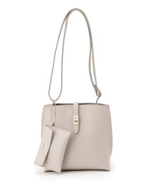 ◆サイドスリットポーチ付きショルダー