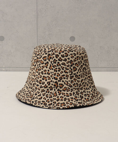 fredy repit(フレディレピ)の「レオパードチューリップリバーHAT(ハット・レディース・ブラック系その他3/ベージュ系その他3・FREE)」の12枚目の写真
