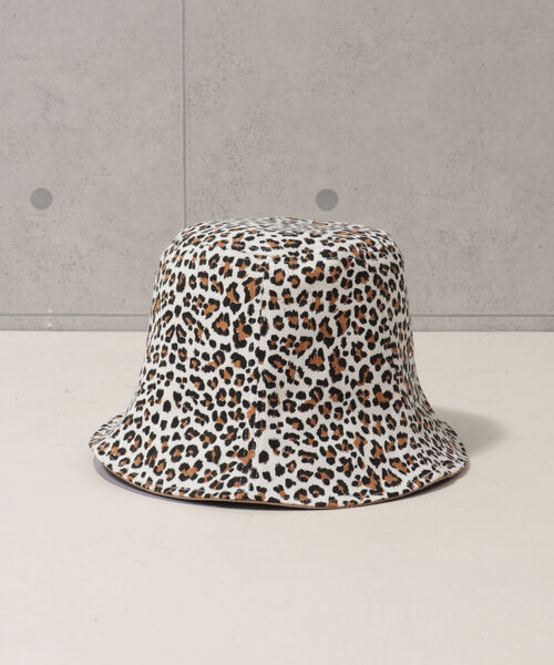fredy repit(フレディレピ)の「レオパードチューリップリバーHAT(ハット・レディース・ブラック系その他3/ベージュ系その他3・FREE)」の10枚目の写真