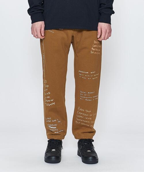 ＜PLEASURES＞ RMT SWEAT PANT/スウェットパンツ