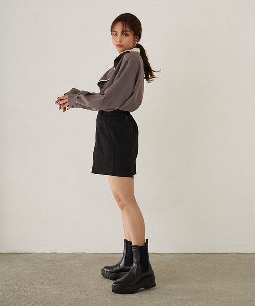 179/WG(イチナナキュウダブルジー)の「カットソーショートパンツ(その他パンツ・レディース・ブラック/ブラウン/グリーン・MEDIUM)」の20枚目の写真