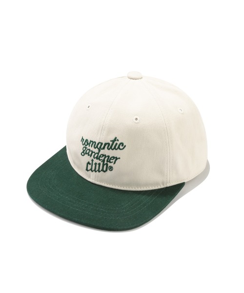 ROMANTIC CROWN(ロマンティッククラウン)の「【ROMANTIC CROWN】GARDENING CLUB BASEBALL CAP / ロマンティッククラウン ガーデニング クラブ ベースボールキャップ(キャップ・メンズ・グリーン/ネイビー・FREE)」の2枚目の写真