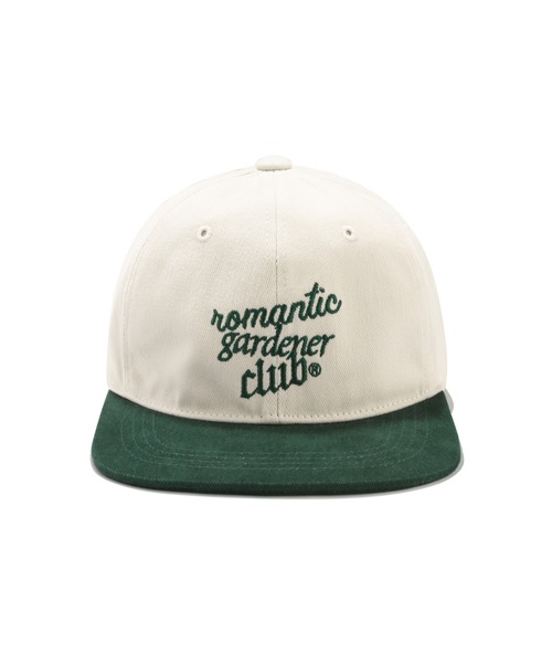 ROMANTIC CROWN(ロマンティッククラウン)の「【ROMANTIC CROWN】GARDENING CLUB BASEBALL CAP / ロマンティッククラウン ガーデニング クラブ ベースボールキャップ(キャップ・メンズ・グリーン/ネイビー・FREE)」の5枚目の写真