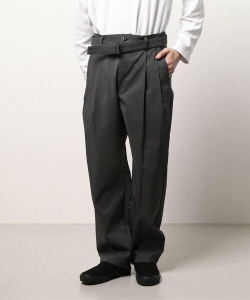 martinique(マルティニーク)の「martinique gent's/フィンクスグログラン ユーティリティーパンツ(チノパンツ・メンズ・グレー/ベージュ・M/S)」の22枚目の写真