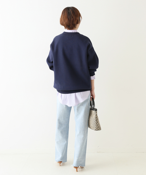 492t*美品 イエナ IENA コットンベロア フォルムプルオーバー 492t*美品 イエナ IENA コットンベロア フォルムプルオーバー