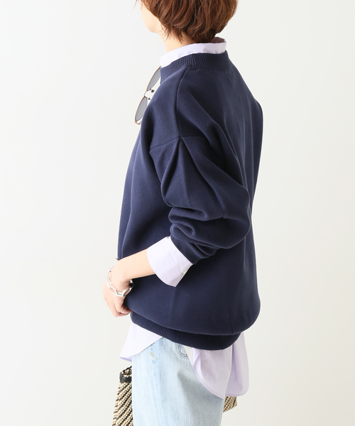 IENA（イエナ）の「コットンポリエステルスムースプルオーバー