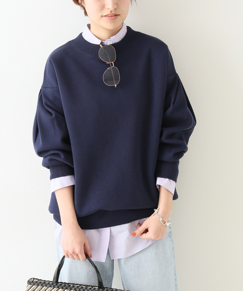 IENA（イエナ）の「コットンポリエステルスムースプルオーバー