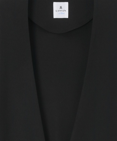 LANVIN en Bleu（ランバンオンブルー）の「ノーカラー ジャージ