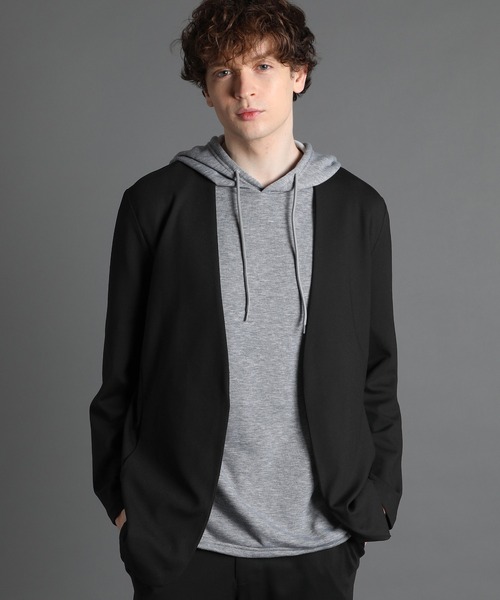 LANVIN en Bleu（ランバンオンブルー）の「ノーカラー ジャージ