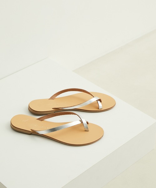 NICOLAS LAINAS（ニコラスライナス）の「【NICOLAS LAINAS】クロスサンダル（サンダル・レディース・ブラック/ダークブラウン/シルバー・36/37/38）」の3枚目の写真