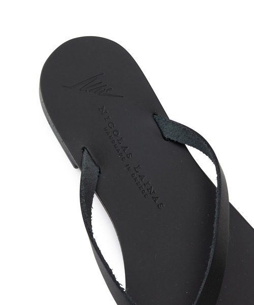 NICOLAS LAINAS（ニコラスライナス）の「【NICOLAS LAINAS】クロスサンダル（サンダル・レディース・ブラック/ダークブラウン/シルバー・36/37/38）」の20枚目の写真