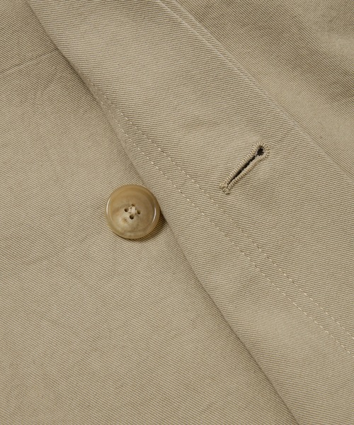 HED MAYNER（ヘドメイナー）の「TRENCH COAT（トレンチコート・メンズ・ベージュ・S）」の5枚目の写真