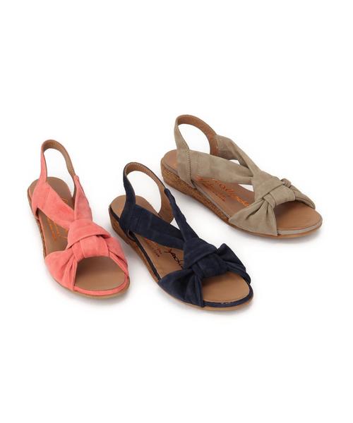 GAIMO（ガイモ）の「[ガイモ]GAIMO NAYA サンダル◆（サンダル・レディース・ベージュ/ネイビー/ピンク・38/36/37）」の12枚目の写真