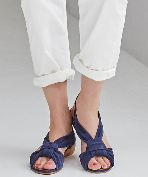 GAIMO（ガイモ）の「[ガイモ]GAIMO NAYA サンダル◆（サンダル・レディース・ベージュ/ネイビー/ピンク・38/36/37）」の13枚目の写真