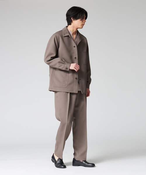 ABAHOUSE（アバハウス）の「【セットアップ対応】スモーキー ワイド イージーパンツ（その他パンツ・メンズ・ブラウン/アイボリー/ラベンダー・44/48/46）」の6枚目の写真