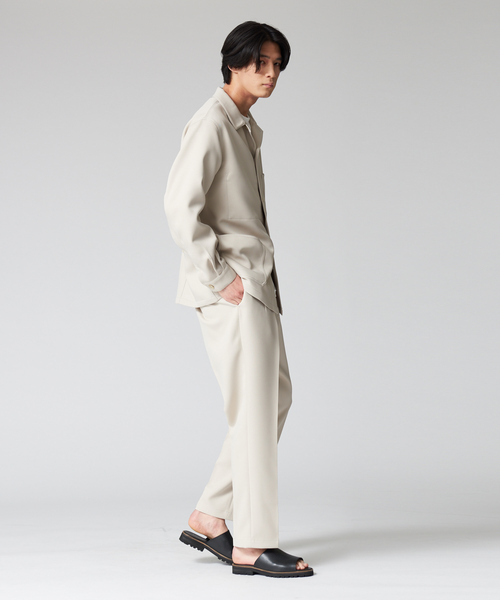 ABAHOUSE（アバハウス）の「【セットアップ対応】スモーキー ワイド イージーパンツ（その他パンツ・メンズ・ブラウン/アイボリー/ラベンダー・44/48/46）」の7枚目の写真