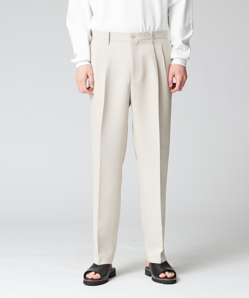 ABAHOUSE（アバハウス）の「【セットアップ対応】スモーキー ワイド イージーパンツ（その他パンツ・メンズ・ブラウン/アイボリー/ラベンダー・44/48/46）」の9枚目の写真