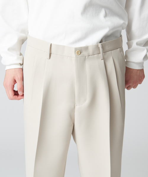 ABAHOUSE（アバハウス）の「【セットアップ対応】スモーキー ワイド イージーパンツ（その他パンツ・メンズ・ブラウン/アイボリー/ラベンダー・44/48/46）」の14枚目の写真