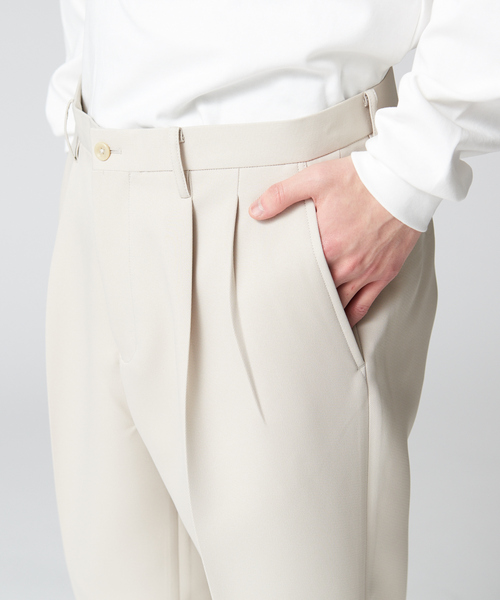 ABAHOUSE（アバハウス）の「【セットアップ対応】スモーキー ワイド イージーパンツ（その他パンツ・メンズ・ブラウン/アイボリー/ラベンダー・44/48/46）」の15枚目の写真