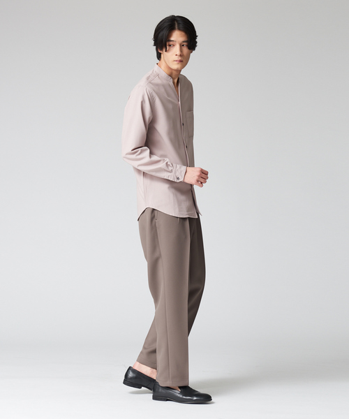 ABAHOUSE（アバハウス）の「【セットアップ対応】スモーキー ワイド イージーパンツ（その他パンツ・メンズ・ブラウン/アイボリー/ラベンダー・44/48/46）」の22枚目の写真