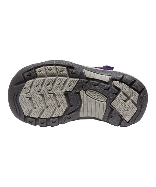 KEEN（キーン）の「KEEN/キーン キッズ サンダル NEWPORT H2 ニューポート エイチツー 水陸両用 軽量 ゴムひも 1026274（サンダル・キッズ・パープル系その他・21.0cm/22.5cm/22.0cm/20.0cm）」の4枚目の写真